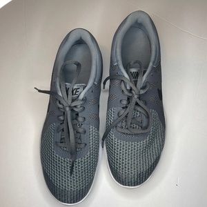 Youth nike grey sneakers never worn no tags